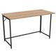 Image Офисный стол Nowy Styl FOLD 1200 (Вlack/Sonoma)