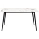 Image Стол HALMAR Emilio 140 White marble