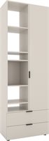 Image Dulap cu usi batante Nex Home A001L, 800x420x2300 mm, Cashmere