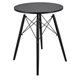 Image Masă de bucătărie Jumi stil stil scandinav, Black