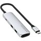 Image Адаптер SATECHI 4-in-1 USB-C Slim Silver