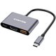 Image Адаптер CANYON DS-4 3in1 USB-C Grey