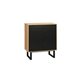 Image Comoda Calvin 80x40x95H Stejar Black