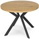 Image Стол Mebel Elite Lukas 250 Golden Oak/Black