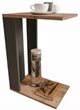 Image Журнальный столик Bofigo Wheeled Pine/Anthracite