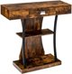 Image Консольный стол Costway JV10598CF Brown/Black