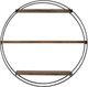 Image Полка Mirage Meble Tulipa Walnut/Black