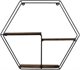 Image Полка Mirage Meble Narcissus Walnut/Black