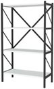Image Стеллаж Bofigo 4 Shelves Metal White/Black