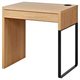 Image Письменный стол Ikea Micke 73x50см Дуб
