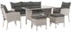 Image Set de mobilier de grădină Tempo Kondela Lalen TK-0000371811, Light Gray/Gray