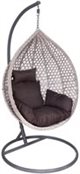 Image Fotoliu tip cocon Chomik FAT4811, Dark Gray/Light Gray