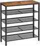 Image Raft pentru încălțăminte Vasagle LBS038B01 Rustic Brown/Black