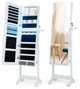 Image Шкаф-зеркало для украшений Costway JV11025WH White