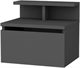 Image Тумба прикроватная Mirage Meble Alice Anthracite