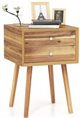 Image Тумба прикроватная Costway HU10553NA Natural