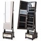 Image Шкаф-зеркало для украшений Costway JV11233BN Brown