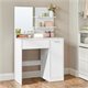 Image Туалетный столик Vasagle RDT119W01 White