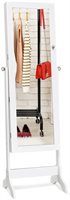 Image Шкаф-зеркало для украшений Costway JV10770WH White