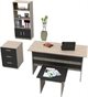Image Комплект офисной мебели Mirage Design Vario VO11-OB, Oak/Larex Black