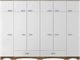 Image Шкаф Mirage Meble BA133 White/Walnut