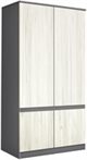 Image Шкаф Modern Komfi 100cm Slate Gray/Craft Oak White