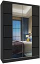 Image Dulap cu uși glisante Belini Premium ME SZP6/1/B/B/0/KLP Black