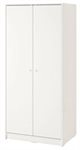 Image Шкаф Ikea Kleppstad 2 двери 79x176см Белый