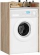 Image Стойка для стиральной машины Akord Fin 98см Sonoma Oak/White