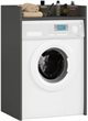 Image Стойка для стиральной машины Akord Fin 98см Graphite Grey