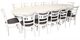 Image Set pentru bucătărie Evelin HV-33V White + 12 scaune COCO White/NV-10WP Grey