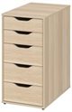 Image Комод Ikea Alex 36x70, White Stain/Oak