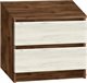 Image Noptieră Modern Komfi 48cm, Brandy Castello Oak/Craft Oak White