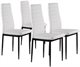 Image Комплект стульев для кухни Modern Home DC855-4, White