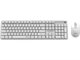 Image Беспроводной комплект Gembird KBS-WMS-01-W-CYRL White