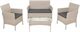 Image Set de mobilier de grădină Gardlov 26909 Beige/Grey