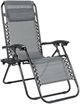 Image Șezlong Funfit Zero Gravity 4888 Gray