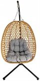 Image Кресло-кокон Chomik Faron 0722 Natural/Grey
