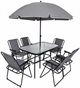 Image Комплект садовой мебели Lean 29485 Grey/Transparent