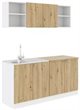 Image Кухня Haaus Sena 1.6м (Artisan Oak/White)