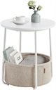 Image Журнальный столик Vasagle LET223W10 (White/Camel)