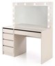 Image Туалетный столик LED Halmar Hollywood 2 XL Cashmere