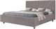 Image Кровать Confort Sunny Modern 160x200 Velluto 15 Silver/Walnut