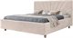 Image Кровать Confort Sunny Modern 160x200cм Velluto 02 Beige/Walnut
