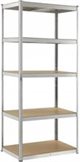 Image Стеллаж Funfit 4776 205x120x45cm Silver