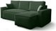 Image Canapea colț Space Meble Ambro L Poso 14, Dark Green