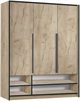 Image Dulap Modern Alex ниша 150cm Craft Oak Gray