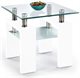 Image Măsuță de cafea Halmar Diana H pătrată, White Lacquered