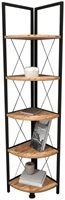 Image Стеллаж угловой Bofigo 5 Shelves Pine/Black