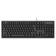 Image Tastatură A4Tech FK12, US/RU/RO, Black